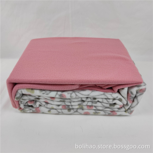 polyester bedding sheet printed polar fleece bedding sets